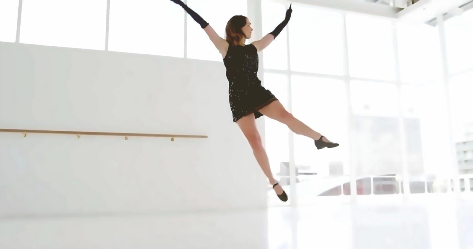 Fortgeschrittene Hip-Hop Techniken werden trainiert